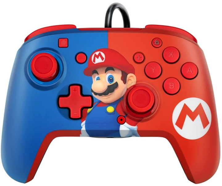 PDP Trådad handkontroll till Nintendo Switch, Super Mario in the group HOME ELECTRONICS / Game consoles & Accessories / Nintendo Switch / Accessories at TP E-commerce Nordic AB (38-86523)