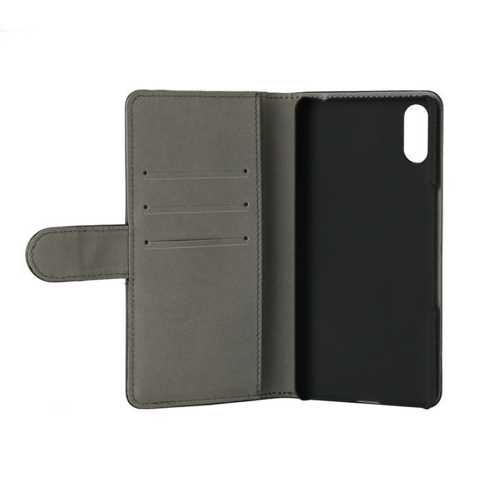 GEAR Wallet Sony Xperia L3 Black in the group SMARTPHONE & TABLETS / Phone cases / Sony at TP E-commerce Nordic AB (38-86566)