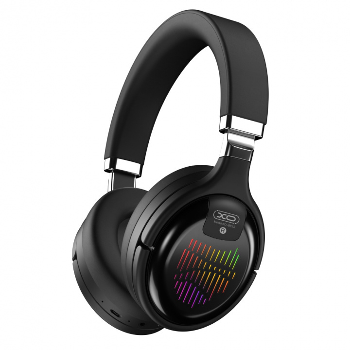XO Bluetooth Headphones BE18, Black in the group HOME ELECTRONICS / Audio & Picture / Headphones & Accessories / Headphones at TP E-commerce Nordic AB (38-86679)