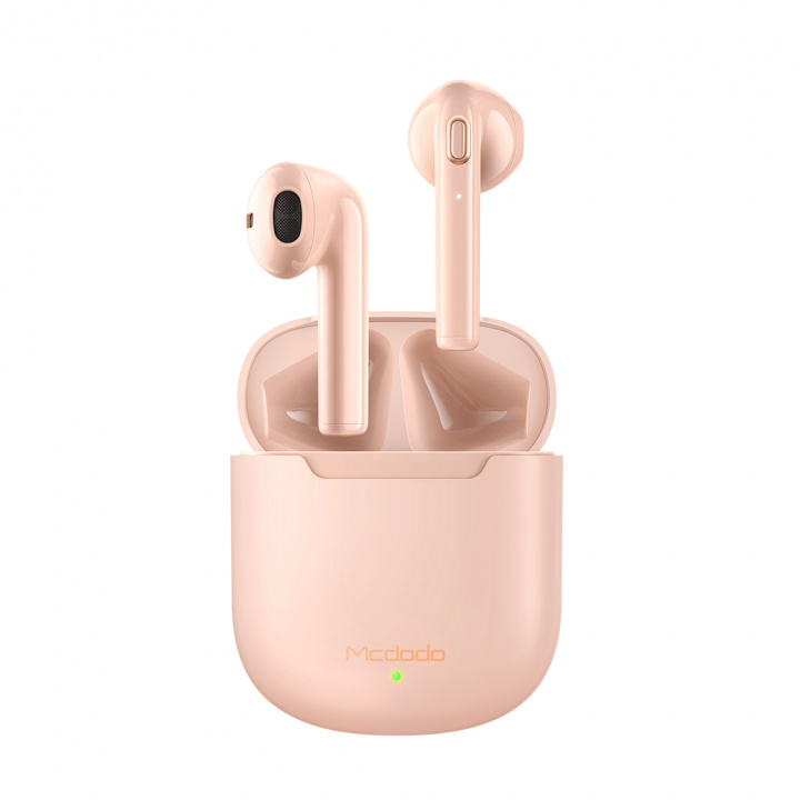 Mcdodo HP-7882 True Wireless Bluetooth dynamic earphones, Pink in the group HOME ELECTRONICS / Audio & Picture / Headphones & Accessories / Headphones at TP E-commerce Nordic AB (38-86700)