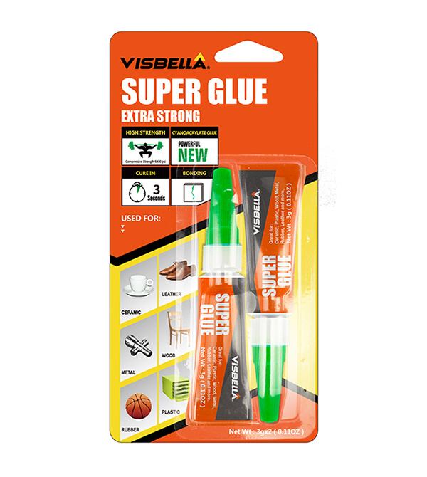 Visbella Super Glue 3gr x 2 pc in the group HOME, HOUSEHOLD & GARDEN / Tools / Other tools & Accesories at TP E-commerce Nordic AB (38-86712)