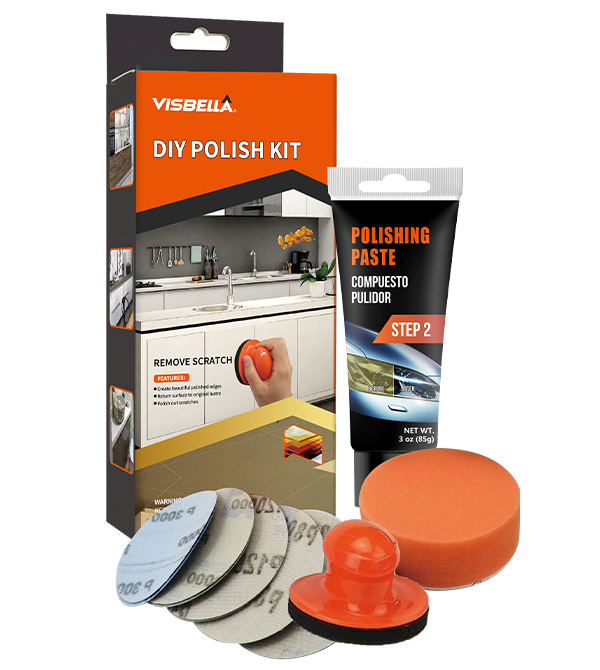 Visbella DIY Plastic Plate Polishing Kit - Color Box in the group HOME, HOUSEHOLD & GARDEN / Tools / Other tools & Accesories at TP E-commerce Nordic AB (38-86713)