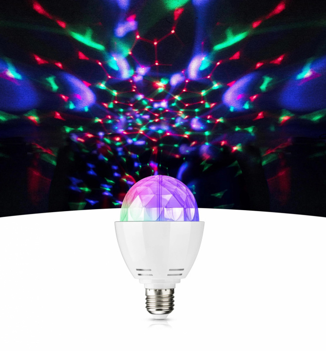 Limited Label DL 1.0 rotating disco light for home or office in the group HOME ELECTRONICS / Lighting / LED lamps at TP E-commerce Nordic AB (38-86715)