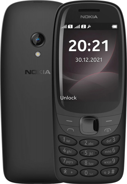 Nokia 6310 DS, Svart in the group SMARTPHONE & TABLETS / Mobile phones & smartphones at TP E-commerce Nordic AB (38-86748)
