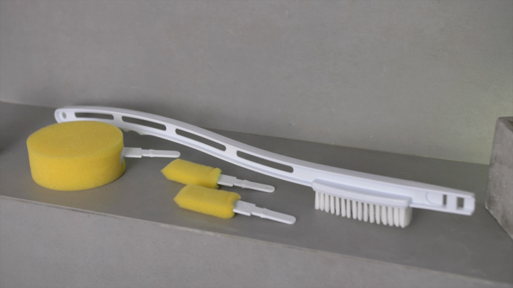 Wellys Bath brush for body and feet in the group BEAUTY & HEALTH / Massage & Wellness / Massage at TP E-commerce Nordic AB (38-86780)