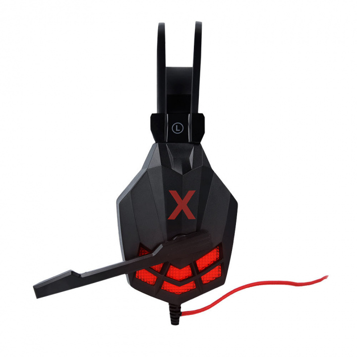 Maxlife Gaming MXGH-200 wired over-ear headphones 3.5mm black in the group COMPUTERS & PERIPHERALS / GAMING / Headset at TP E-commerce Nordic AB (38-86858)