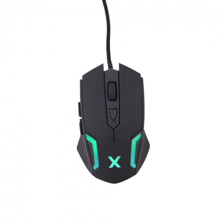 Maxlife Gaming MXGM-300 mus 800/1000/1600/2400 DPI 1,8m svart in the group COMPUTERS & PERIPHERALS / GAMING / Mice at TP E-commerce Nordic AB (38-86860)