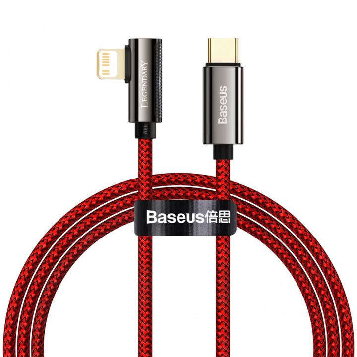 Baseus kabel Legend USB - USB-C 1,0m 66W, Röd in the group COMPUTERS & PERIPHERALS / Computer cables / USB / USB-C at TP E-commerce Nordic AB (38-86923)