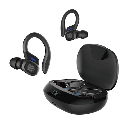 Devia Bluetooth hörlurar TWS Pop1 sport, Svart in the group HOME ELECTRONICS / Audio & Picture / Headphones & Accessories / Headphones at TP E-commerce Nordic AB (38-86977)