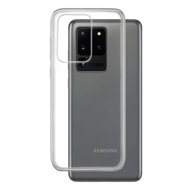 Champion Slim Cover Transparent Galaxy S20 Ultra in the group SMARTPHONE & TABLETS / Phone cases / Samsung at TP E-commerce Nordic AB (38-87199)