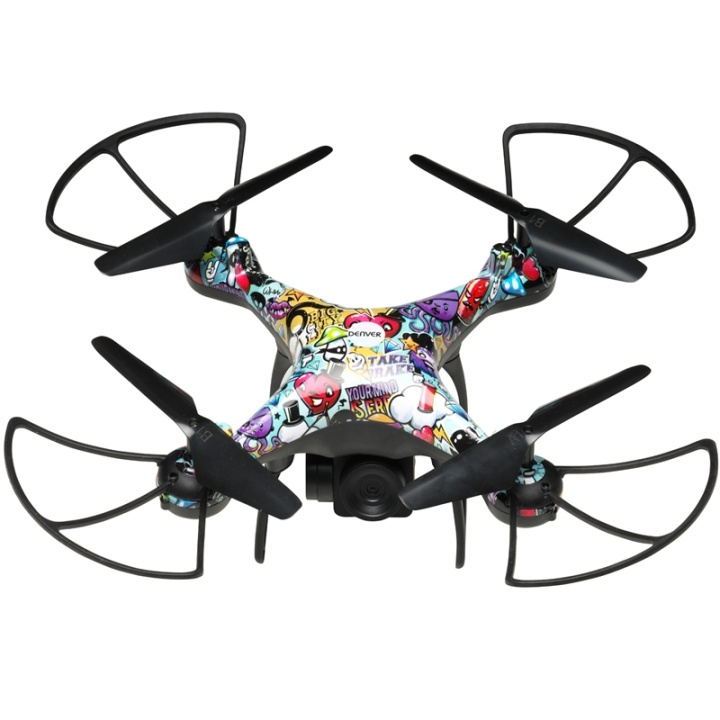Denver Drone HD-cam Large battery Altitude hold in the group TOYS, KIDS & BABY PRODUCTS / Radio controlled / Drones at TP E-commerce Nordic AB (38-87237)
