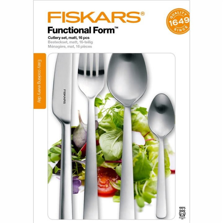 Fiskars Bestickset 16-delar i gåvoask in the group HOME, HOUSEHOLD & GARDEN / Kitchen utensils / Other kitchen tools at TP E-commerce Nordic AB (38-87355)