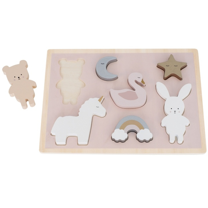 Jabadabado Pussel enhörning in the group TOYS, KIDS & BABY PRODUCTS / Baby toys / Activity toys at TP E-commerce Nordic AB (38-87512)