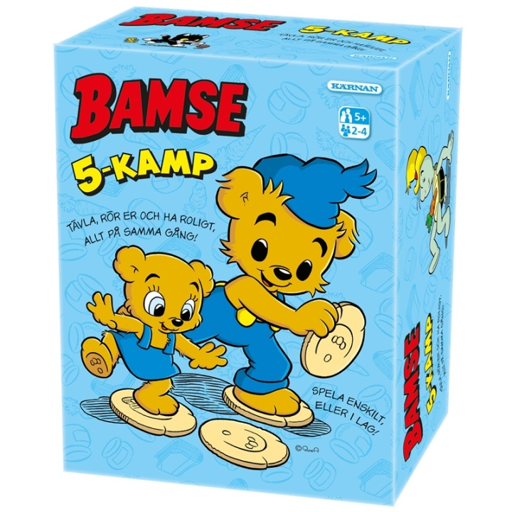 Kärnan Bamse 5-Kamp in the group TOYS, KIDS & BABY PRODUCTS / Toys / Board games / Family Games at TP E-commerce Nordic AB (38-87603)