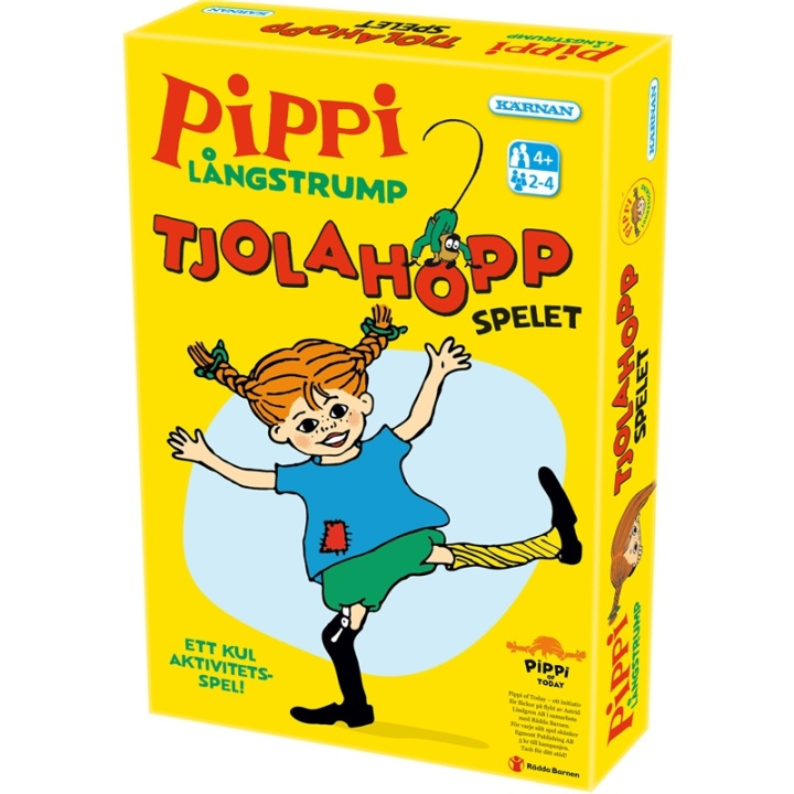 Kärnan Pippi Långstrump Tjolahoppspel in the group TOYS, KIDS & BABY PRODUCTS / Toys / Board games / Children\'s games at TP E-commerce Nordic AB (38-87611)