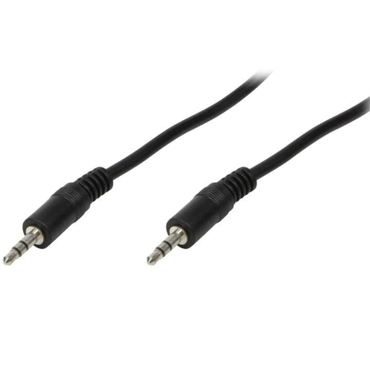 LogiLink Audiokabel 3,5mm-hane - 3,5mm in the group HOME ELECTRONICS / Cables & Adapters / Audio analog / 3.5 mm at TP E-commerce Nordic AB (38-87652)