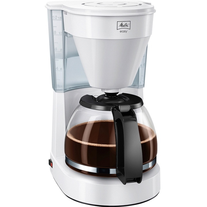 Melitta Kaffebryggare Easy 2.0 vit in the group HOME, HOUSEHOLD & GARDEN / Household appliances / Coffee makers and accessories / Drip coffee makers at TP E-commerce Nordic AB (38-87731)
