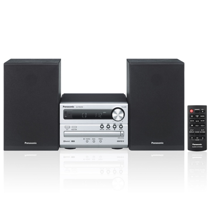 Panasonic Micro-stereo 20W BT, CD, USB in the group HOME ELECTRONICS / Audio & Picture / Home cinema, Hifi & Portable / Compact stereo & Record players at TP E-commerce Nordic AB (38-87853)
