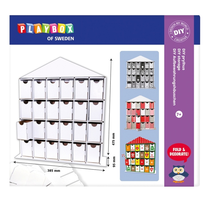 Playbox Pysselset DIY Prylhus in the group TOYS, KIDS & BABY PRODUCTS / Toys / Experiment & DIY at TP E-commerce Nordic AB (38-87961)