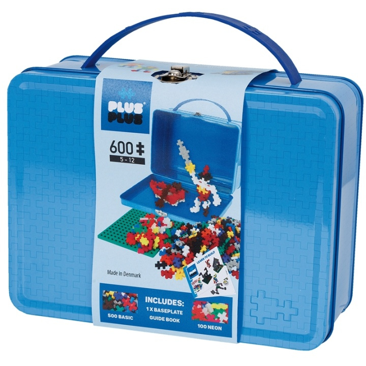 Plus-Plus Suitcase Basic Metal in the group TOYS, KIDS & BABY PRODUCTS / Toys / Building toys / Toy blocks at TP E-commerce Nordic AB (38-87982)