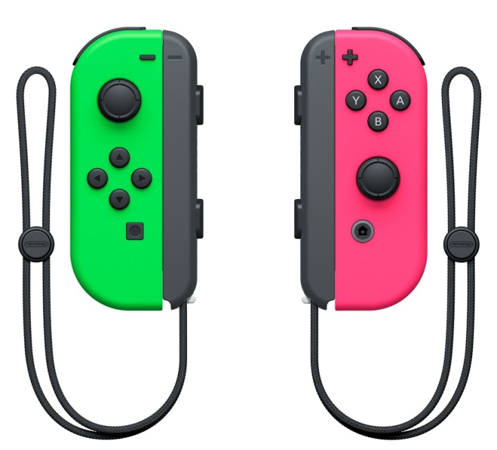 Nintendo Switch Joy-Con Pair, Neon Green/Neon Pink in the group HOME ELECTRONICS / Game consoles & Accessories / Nintendo Switch / Accessories at TP E-commerce Nordic AB (38-88014)