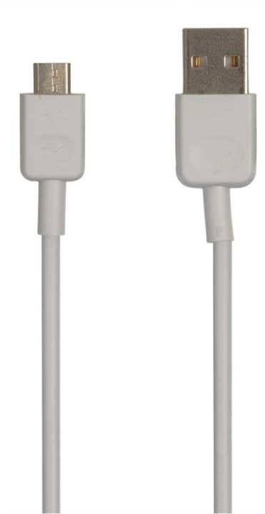 Huawei microUSB kabel, 1 m, Grå, Bulk in the group SMARTPHONE & TABLETS / Chargers & Cables / Cables / Cables microUSB at TP E-commerce Nordic AB (38-88045)