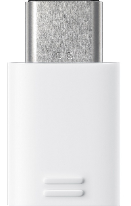 Samsung Adapter microUSB to USB-C, White, Bulk in the group SMARTPHONE & TABLETS / Chargers & Cables / Adapters at TP E-commerce Nordic AB (38-88050)