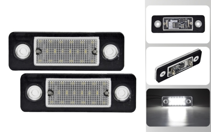 LED license plate lighting for Volvo C30 08-13 in the group CAR / Car lights / Sign lighting at TP E-commerce Nordic AB (38-88123)