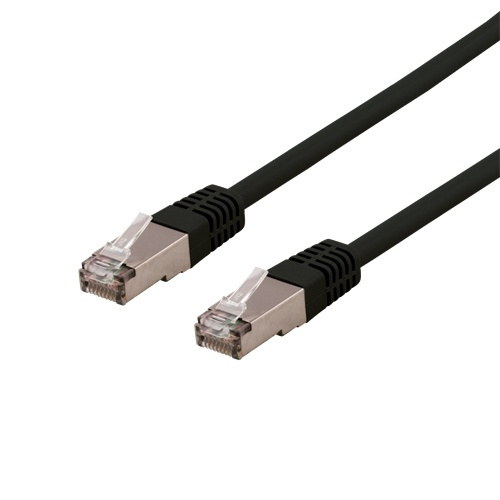 DELTACO S/FTP Cat6 patch cable, 20m, 250MHz, Delta certified, LSZH, black in the group COMPUTERS & PERIPHERALS / Computer cables / Network cables / Cat6 at TP E-commerce Nordic AB (38-88230)