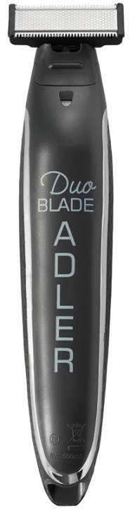 Adler AD 2922 Beard Trimmer with USB Charging in the group BEAUTY & HEALTH / Hair & Styling / Shaving & Trimming / Beard trimmer & Accessories at TP E-commerce Nordic AB (38-88259)