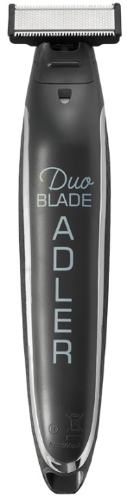 Adler AD 2922 Beard trimmer with USB charging in the group BEAUTY & HEALTH / Hair & Styling / Shaving & Trimming / Beard trimmer & Accessories at TP E-commerce Nordic AB (38-88259)