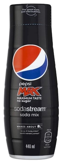 SodaStream Pepsi Max 440ml - Ger 8 liter in the group HOME, HOUSEHOLD & GARDEN / Household appliances / Water & Juice / Carbonation machines / Flavors at TP E-commerce Nordic AB (38-88278)
