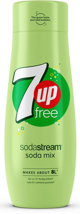 Sodastream 7Up free 440ml - Makes 8 liters in the group HOME, HOUSEHOLD & GARDEN / Household appliances / Water & Juice / Carbonation machines / Flavors at TP E-commerce Nordic AB (38-88282)