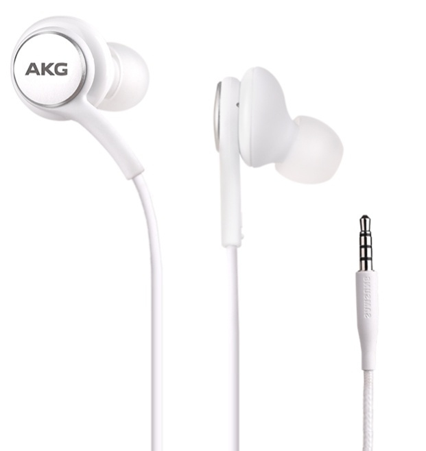 AKG Hörlurar med mikrofon, In-Ear till Samsung, Vit, Bulk in the group HOME ELECTRONICS / Audio & Picture / Headphones & Accessories / Headphones at TP E-commerce Nordic AB (38-88287)