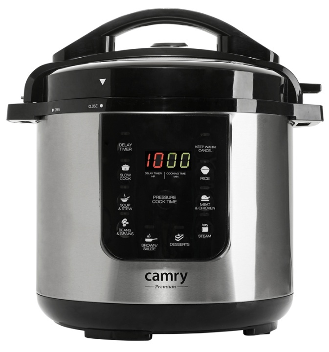 Camry CR 6409 Tryckkokare in the group HOME, HOUSEHOLD & GARDEN / Household appliances / Slowcookers at TP E-commerce Nordic AB (38-88312)