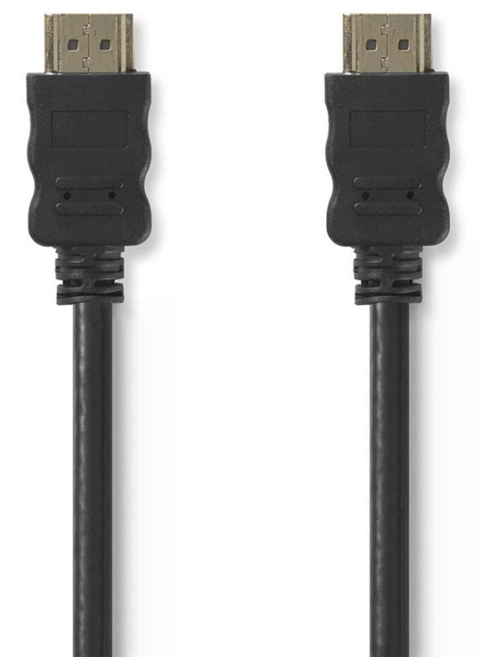 Nedis High Speed HDMI™ Cable with Ethernet | HDMI™ Connector | HDMI™ Connector | 4K@30Hz | ARC | 10.2 Gbps | 1.50 m | Round | PVC | Black | Tag in the group HOME ELECTRONICS / Cables & Adapters / HDMI / Cables at TP E-commerce Nordic AB (38-88426)