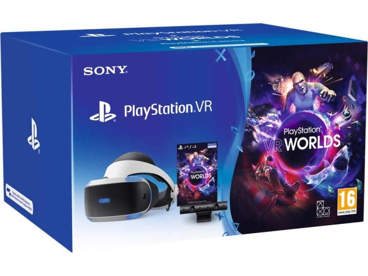 PlayStation VR inkl. kamera och VR Worlds in the group HOME ELECTRONICS / Game consoles & Accessories / Sony PlayStation 4 at TP E-commerce Nordic AB (38-88443)