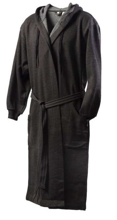 Kosta Linnewäfveri Badrock College, Grafitgrå, L/XL in the group HOME, HOUSEHOLD & GARDEN / Bathroom / Bath robes at TP E-commerce Nordic AB (38-88610)