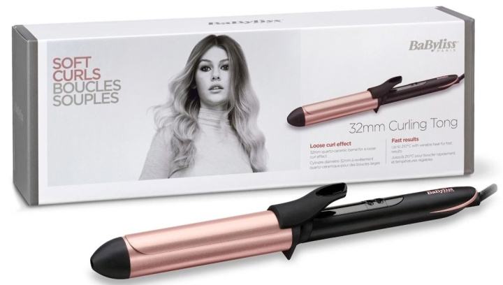 Babyliss C452E Locktång 32 mm med 6 värmelägen in the group BEAUTY & HEALTH / Hair & Styling / Styling Tools / Curling irons at TP E-commerce Nordic AB (38-88641)