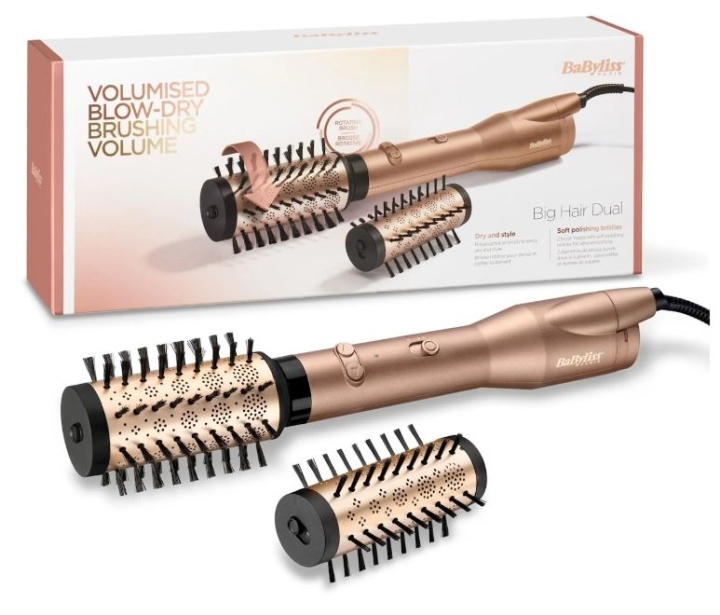 Babyliss AS952E Rotating hot air brush in the group BEAUTY & HEALTH / Hair & Styling / Styling Tools / Hot air brushes at TP E-commerce Nordic AB (38-88664)