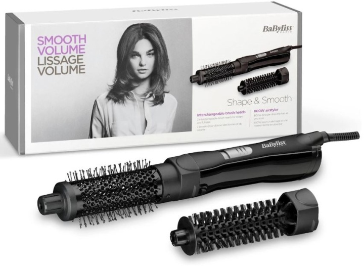 Babyliss AS82E Shape & Smooth Varmluftsborste in the group BEAUTY & HEALTH / Hair & Styling / Styling Tools / Hot air brushes at TP E-commerce Nordic AB (38-88670)