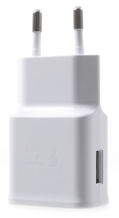Samsung Original Fast Charger EP-TA200 USB Type-A, White, Bulk in the group SMARTPHONE & TABLETS / Chargers & Cables / Wall charger / Wall charger USB at TP E-commerce Nordic AB (38-88841)