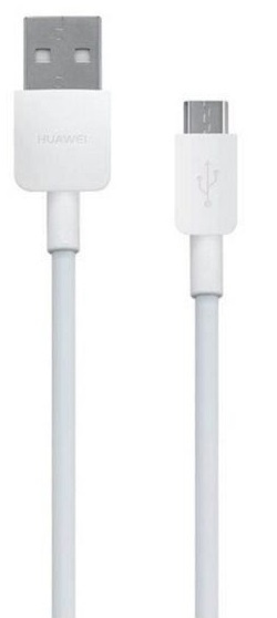 Huawei C02450768A USB till microUSB-kabel, 1m, Vit, Bulk in the group SMARTPHONE & TABLETS / Chargers & Cables / Cables / Cables microUSB at TP E-commerce Nordic AB (38-88851)