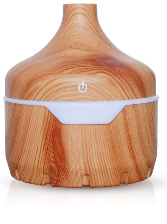 Humidifier/Aroma Diffuser in wooden design 300ml, Light wood in the group HOME, HOUSEHOLD & GARDEN / Fans & Climate products / Humidifiers at TP E-commerce Nordic AB (38-89007)