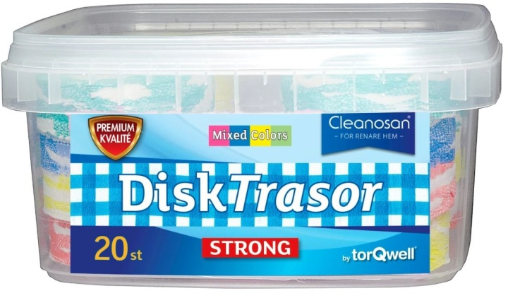 Cleanosan 20-pack hållbara disktrasor in the group HOME, HOUSEHOLD & GARDEN / Cleaning products / Other cleaning accessories at TP E-commerce Nordic AB (38-89061)