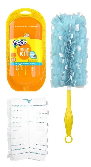 Swiffer Dammvippa med 5st Refillers in the group HOME, HOUSEHOLD & GARDEN / Cleaning products / Other cleaning accessories at TP E-commerce Nordic AB (38-89080)