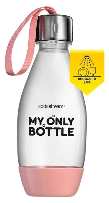 SodaStream My Only Bottle 0,5 l, Rosa in the group HOME, HOUSEHOLD & GARDEN / Household appliances / Water & Juice / Carbonation machines / Accessories at TP E-commerce Nordic AB (38-89121)