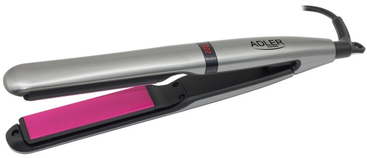 Adler AD 2319 Plattång med keramiska plattor in the group BEAUTY & HEALTH / Hair & Styling / Styling Tools / Straighteners at TP E-commerce Nordic AB (38-89238)