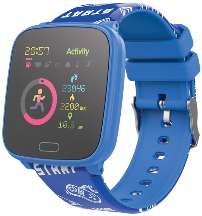 Forever Smartwatch IGO JW-100, Blå in the group Sport, leisure & Hobby / Smartwatch & Activity trackers / Smartwatch for kids at TP E-commerce Nordic AB (38-89306)