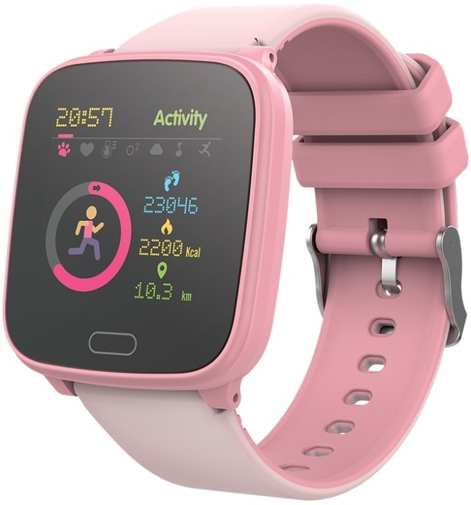 Forever Smartwatch IGO JW-100, Rosa in the group Sport, leisure & Hobby / Smartwatch & Activity trackers / Smartwatch for kids at TP E-commerce Nordic AB (38-89307)